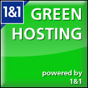 1&1 Green Hosting logo